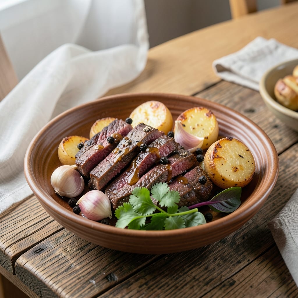 Beef and Potatoes Vietnamese Recipe: Wok-Hei Crispy Beef with Silky Potatoes