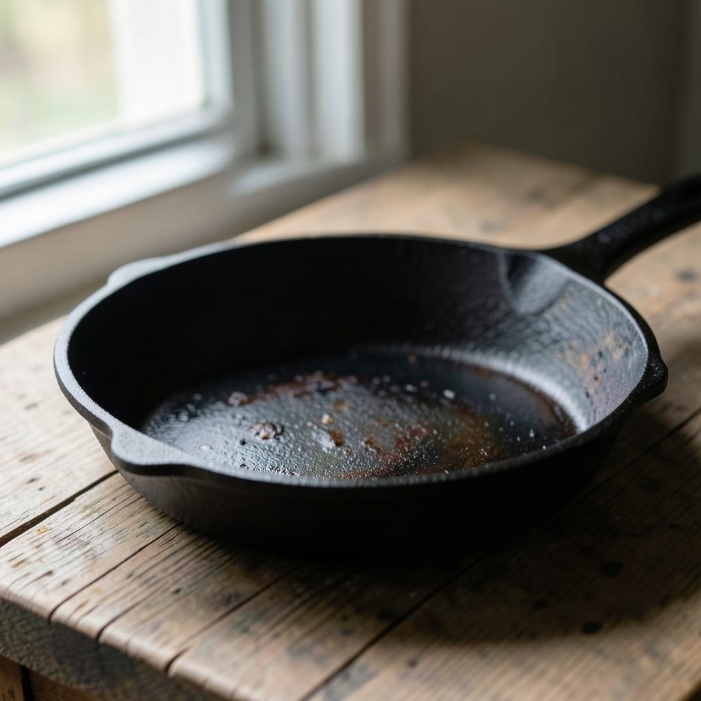 The cast iron skillet