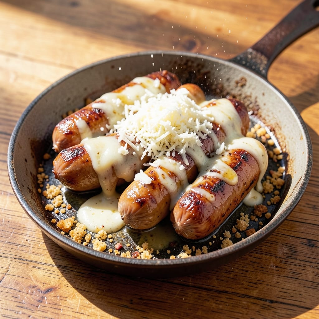 Beef and Cheese Sausage Recipe: Crispy-Crusted Bites with Melty Centers