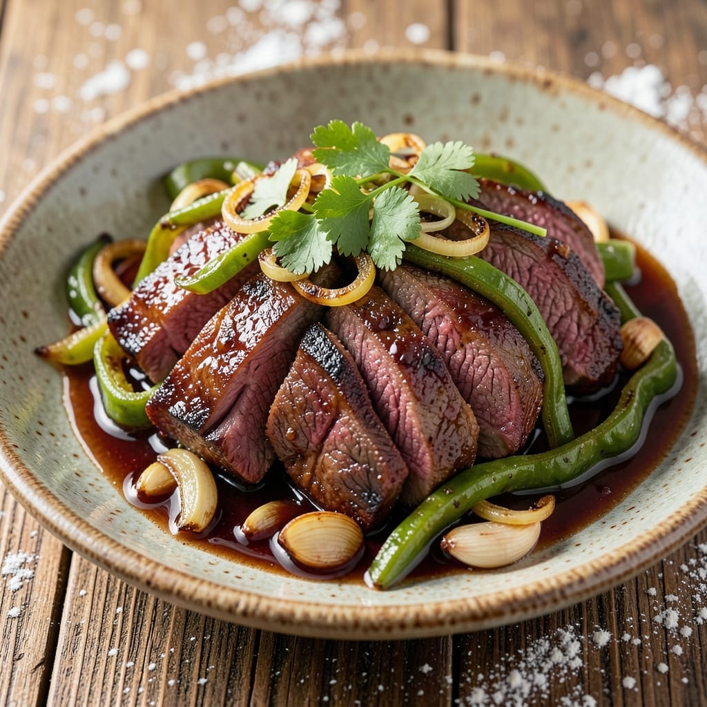 Beef Ampalaya With Oyster Sauce Recipe: Silky Greens and Savory Beef in One Pan