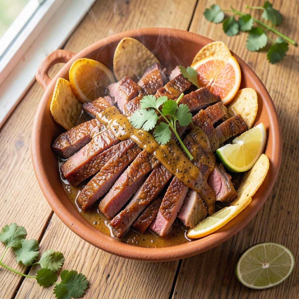 Authentic Mexican Beef Carnitas Recipe: Crispy-Tender Bites with Citrusy Lard Magic