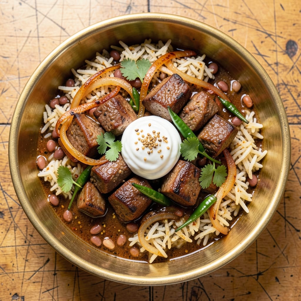 Beef Bhuna Khichuri Recipe: Bengali Spice and Rice Harmony