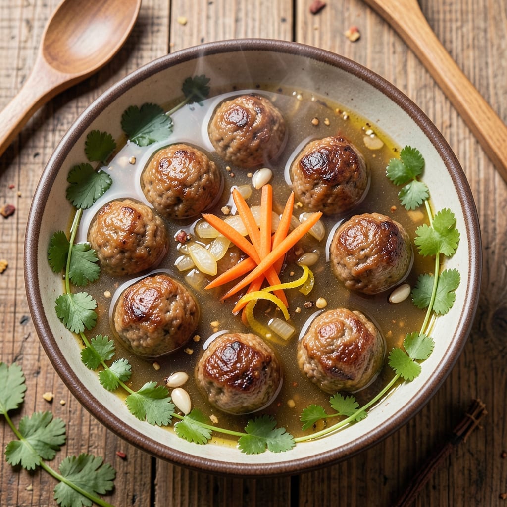 Beef Ball Soup Recipe: Umami-Packed Broth With Meatball Magic