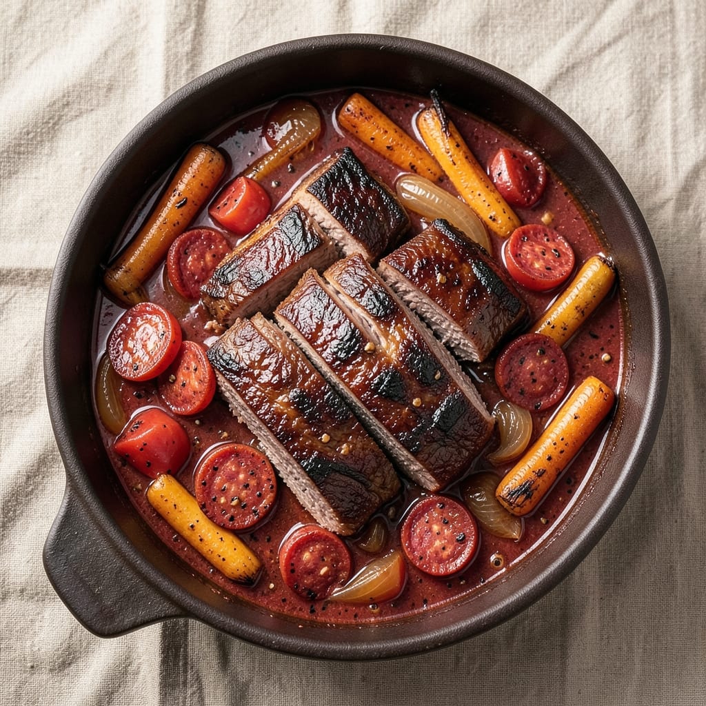 Beef and Chorizo Stew Recipe: Deep-Spiced One-Pot Richness