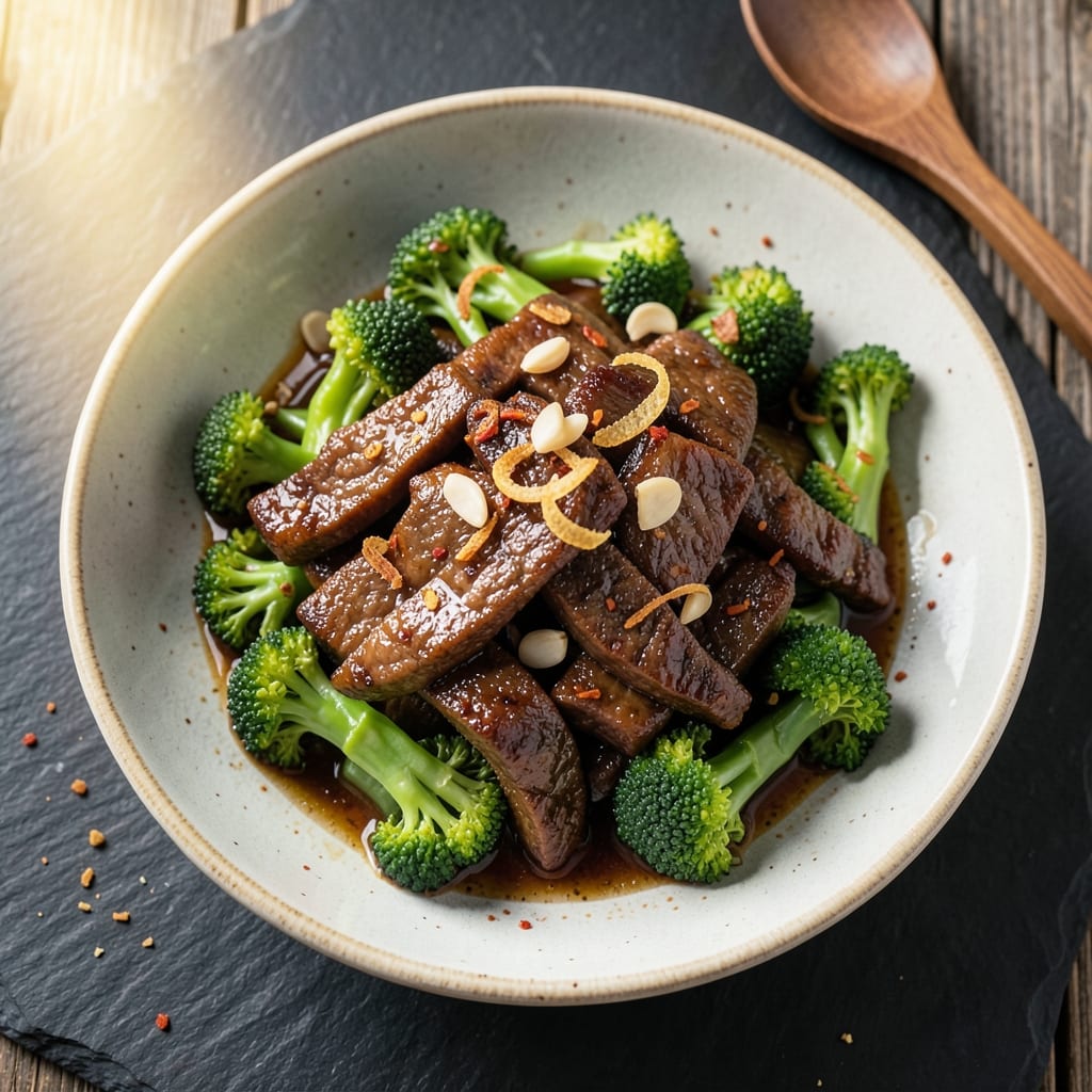 Authentic Thai Beef and Broccoli Recipe: Wok-Hei Crispy Beef with Fragrant Lime Zest