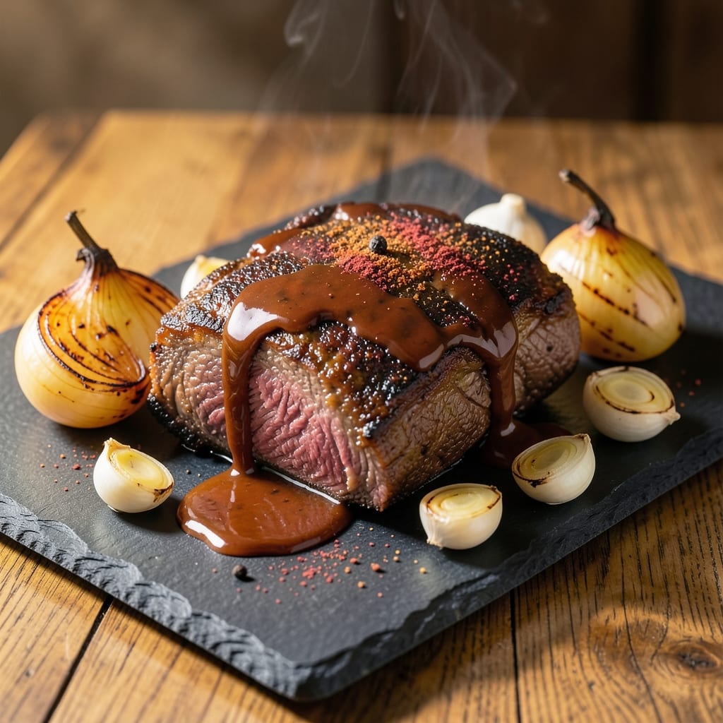 BBQ Beef Oven Recipe: Smoky-Sweet Glaze That Caramelizes Edges