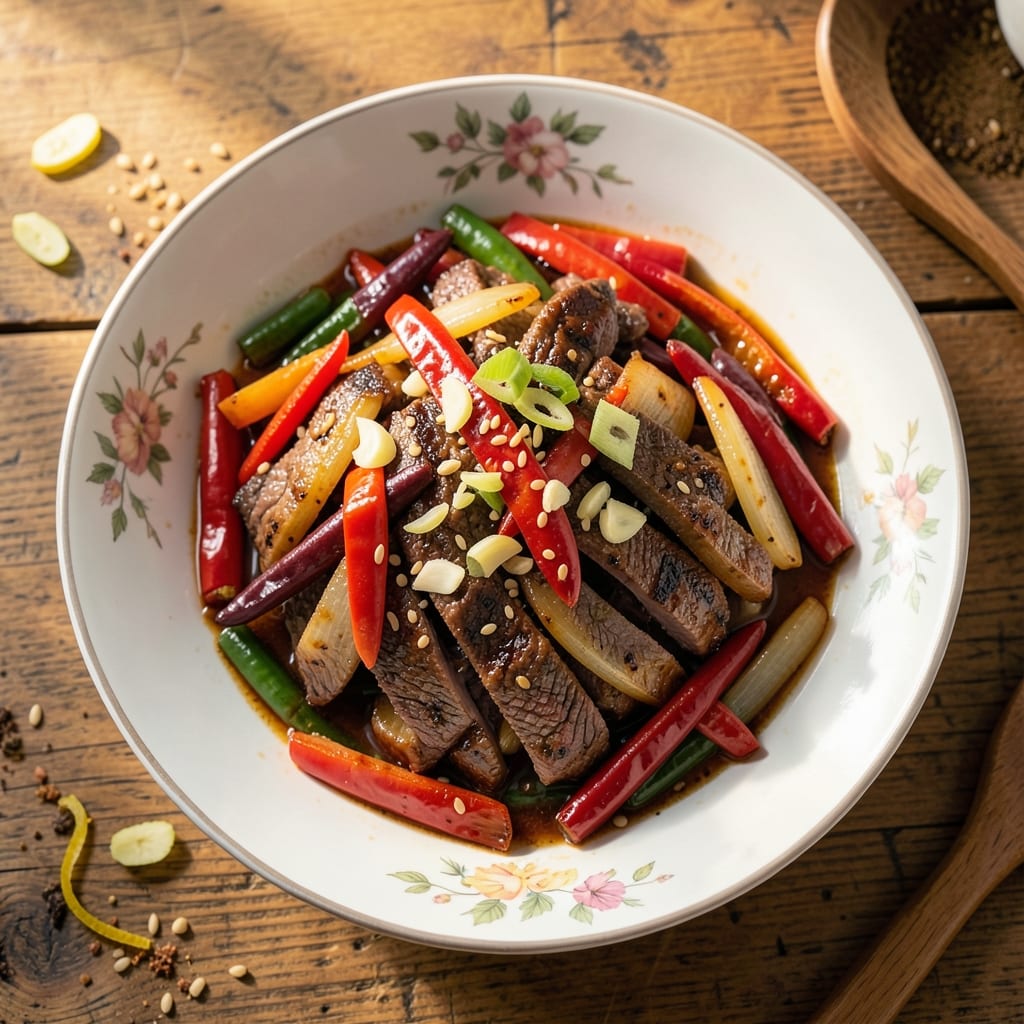 Awesome Beef Stir Fry Recipe: Wok-Heated Crispy Bites and Silky Veggies