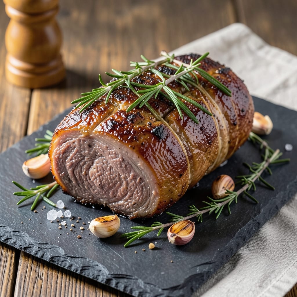 Beef Ball Tip Roast Recipe: Herb-Crusted Crown Roast with Juicy, Self-Basting Magic