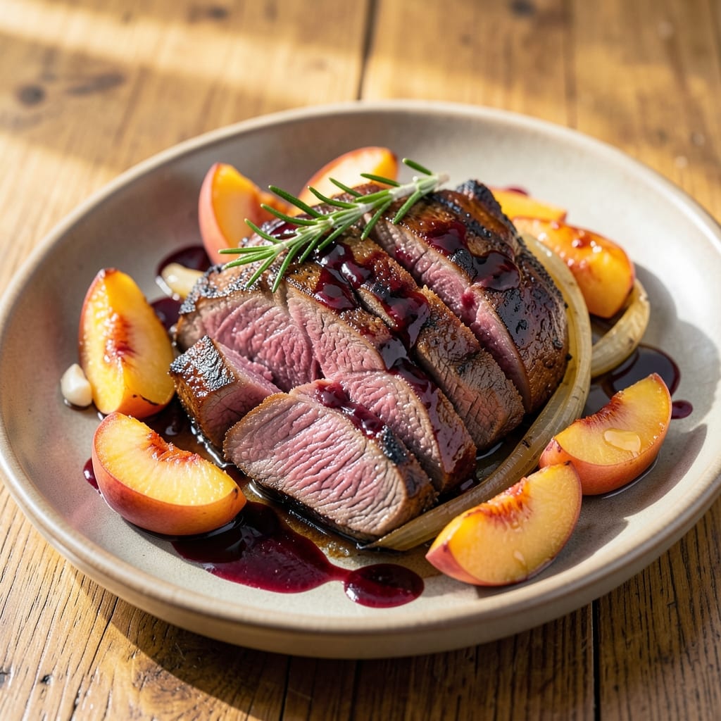 Beef and Peaches Recipe: Sweet-Savory Stew With Caramelized Depth