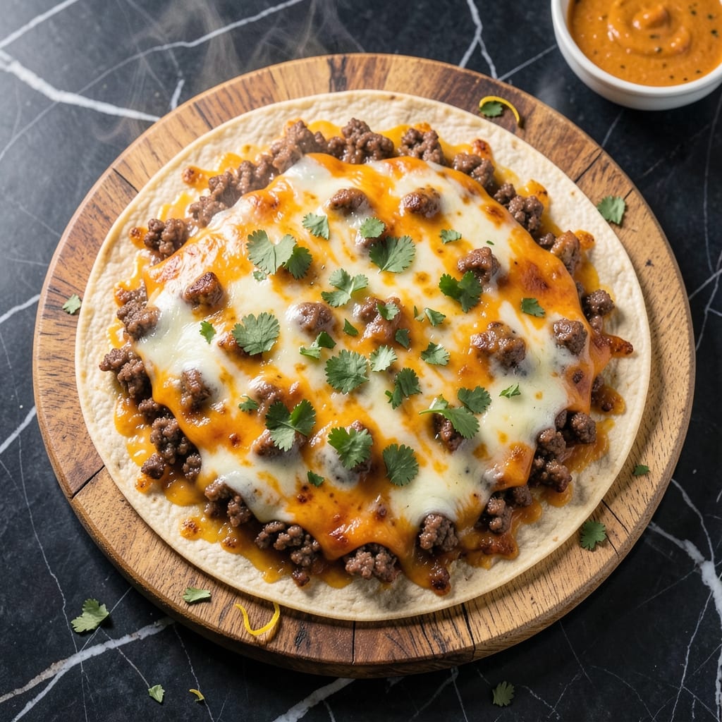 Baked Beef Quesadilla Recipe: Crispy Tortilla Crunch With Melted Cheese Rivers