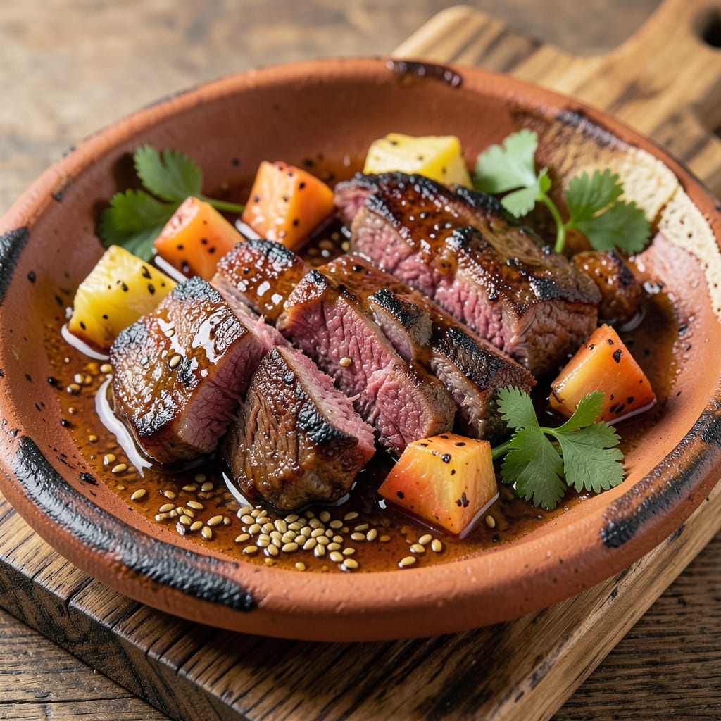 Beef Al Pastor Marinade Recipe: Pineapple-Anhui Chili Heat That Carries Grill Flavor