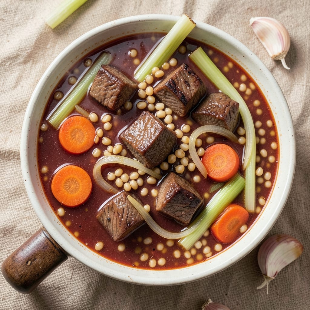Beef Barely Soup Recipe: Hearty Winter Stew With Chewy Grains