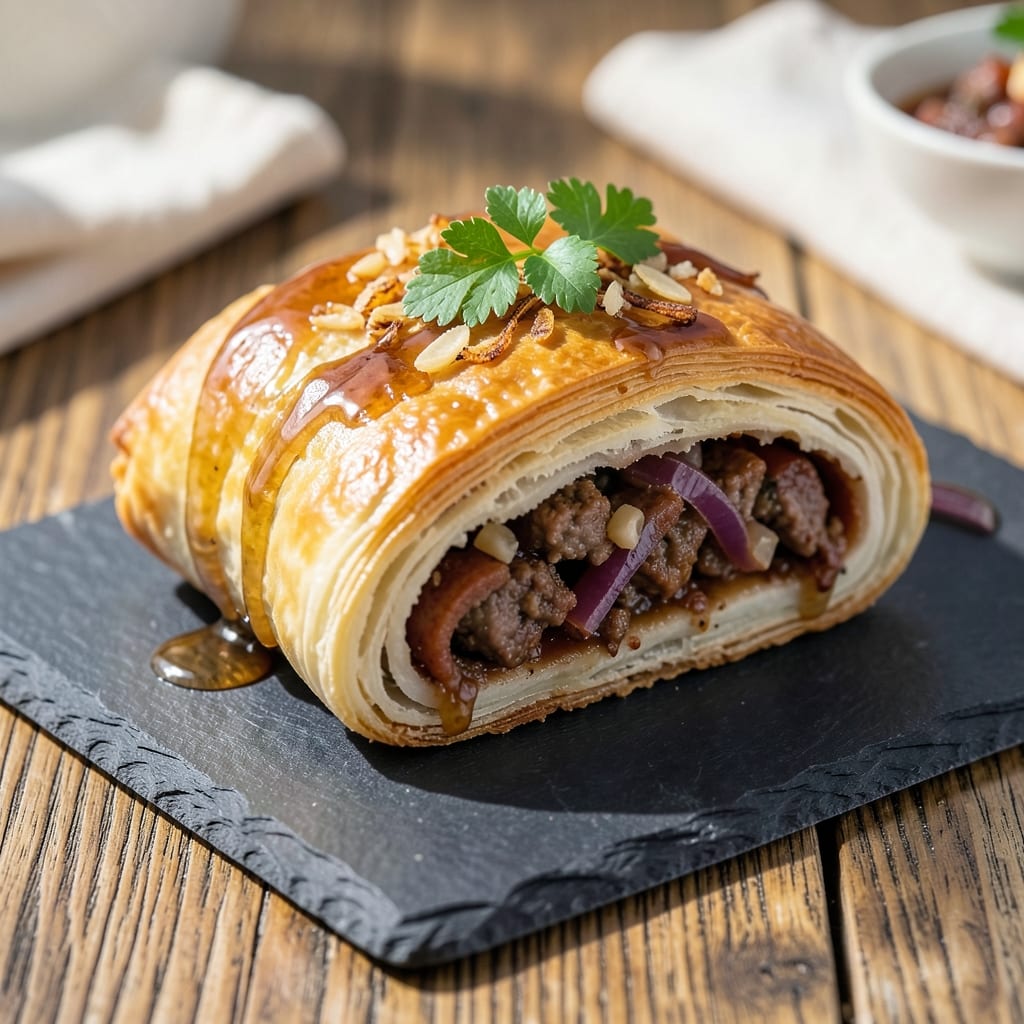Beef and Pork Sausage Rolls Recipe: Flaky Layers With Juicy Filling in 30 Minutes