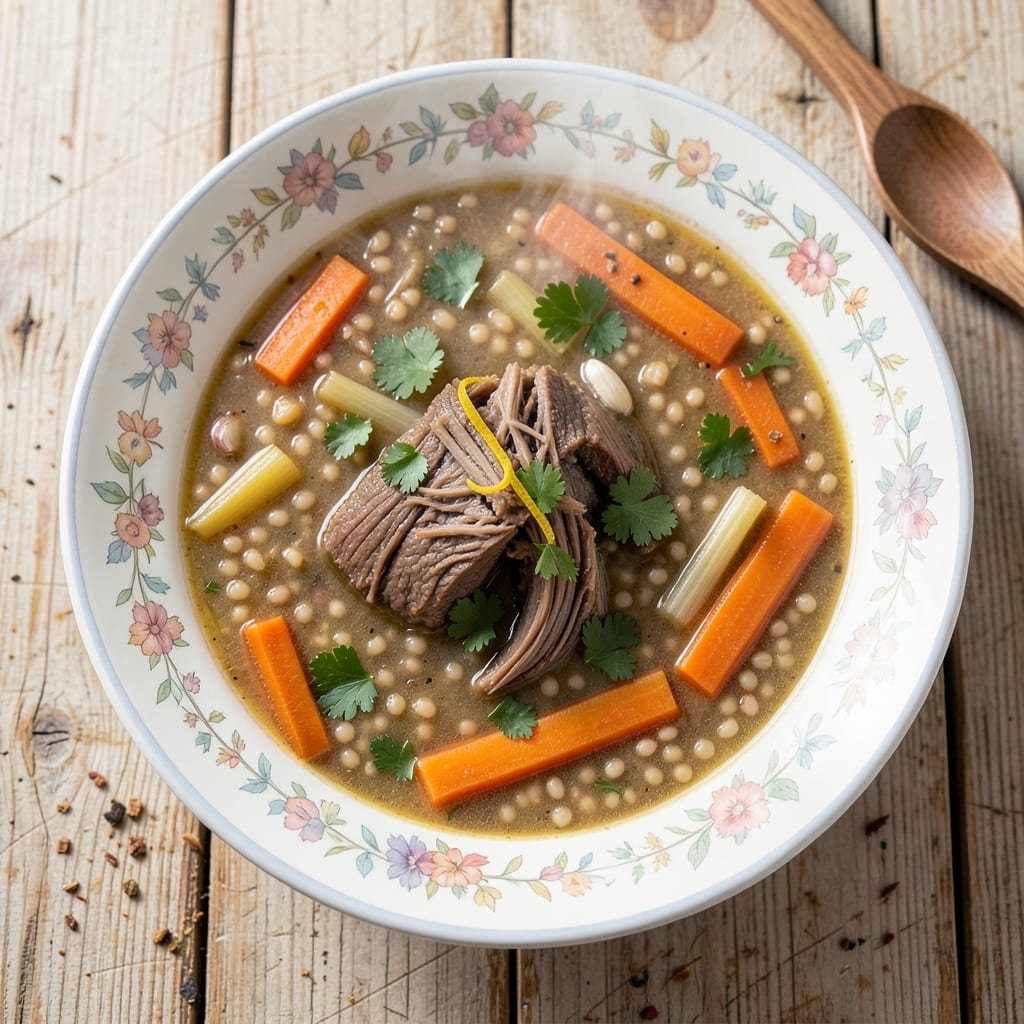 Beef Barley Soup Recipe Without Tomatoes: Hearty Winter Comfort in One Pot